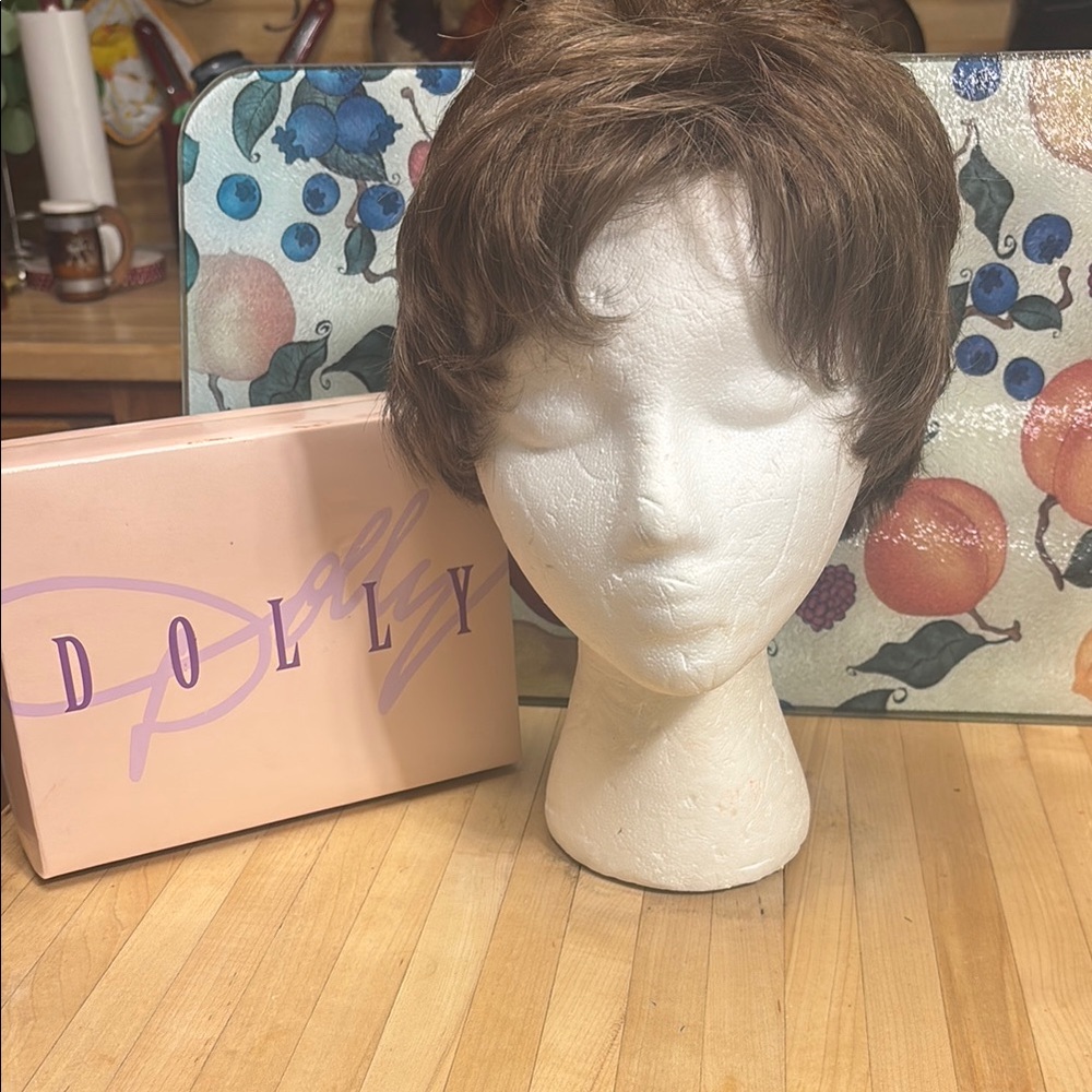 Dolly Pardon Brown Wig for Women